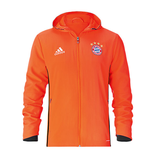 orange adidas jacket