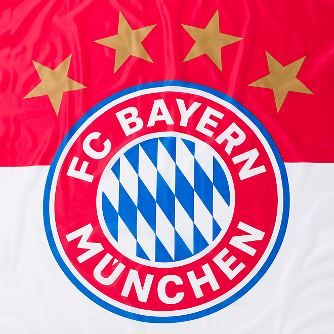 Flag Logo 150x100 cm | Official FC Bayern Online Store