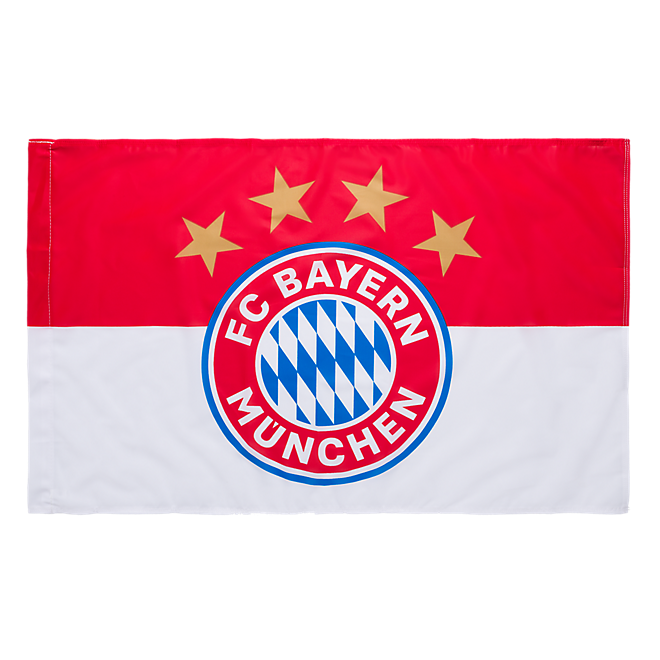 Fahne Logo 90x60 cm | Offizieller FC Bayern Fanshop