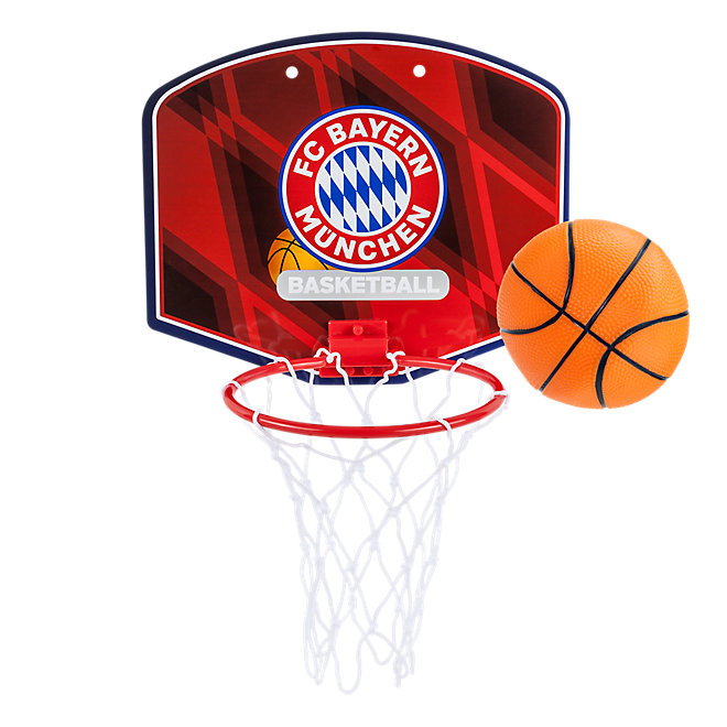 Mini-Basketballkorb + Mini-Ball | Offizieller FC Bayern Fanshop