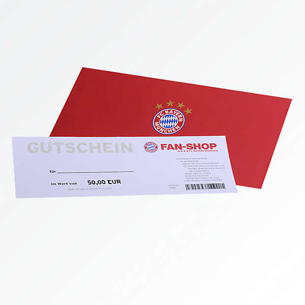 Gutscheine für den offiziellen FC Bayern München
