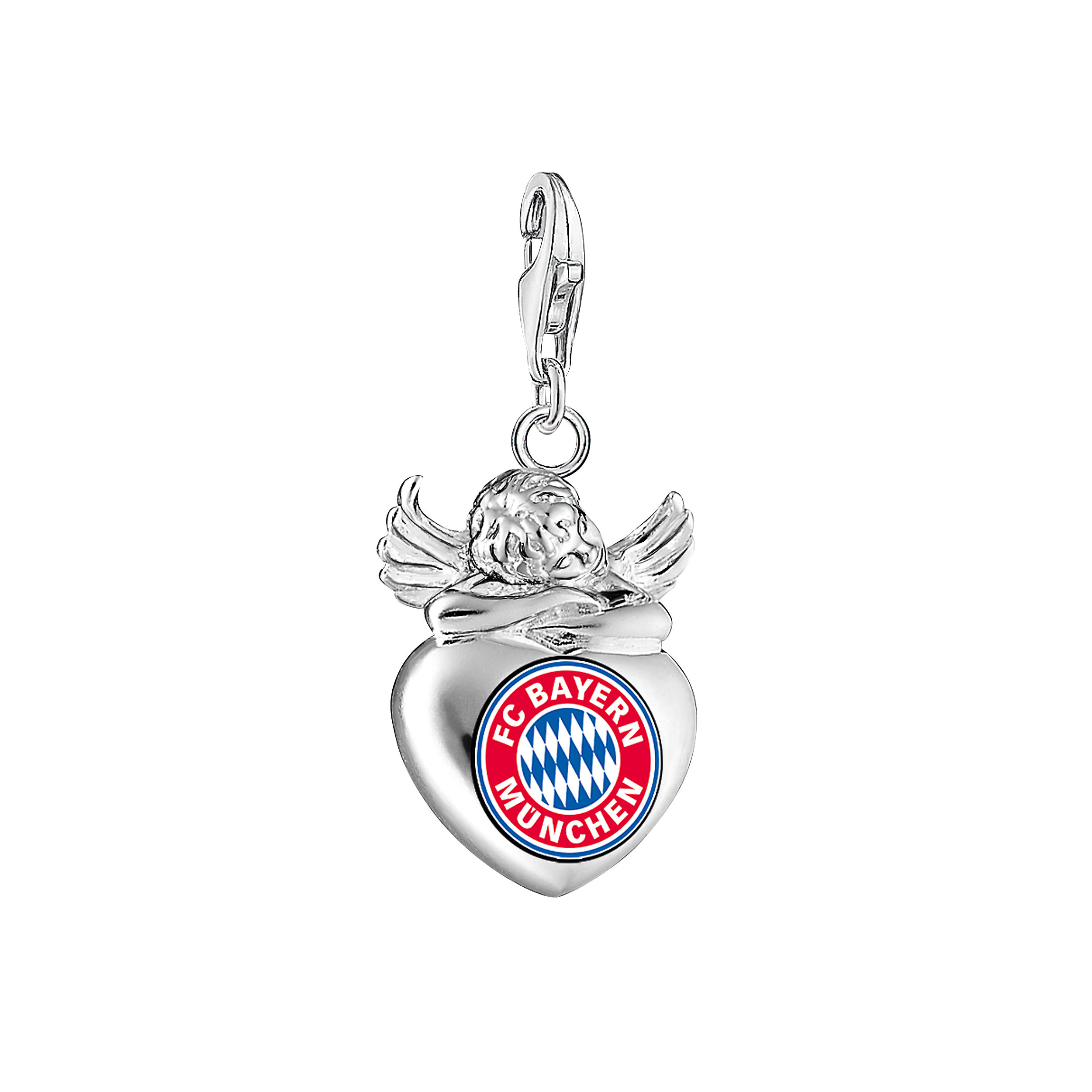 Thomas Sabo Damen-Charm FC Bayern Logo Charm Club schwarz ...